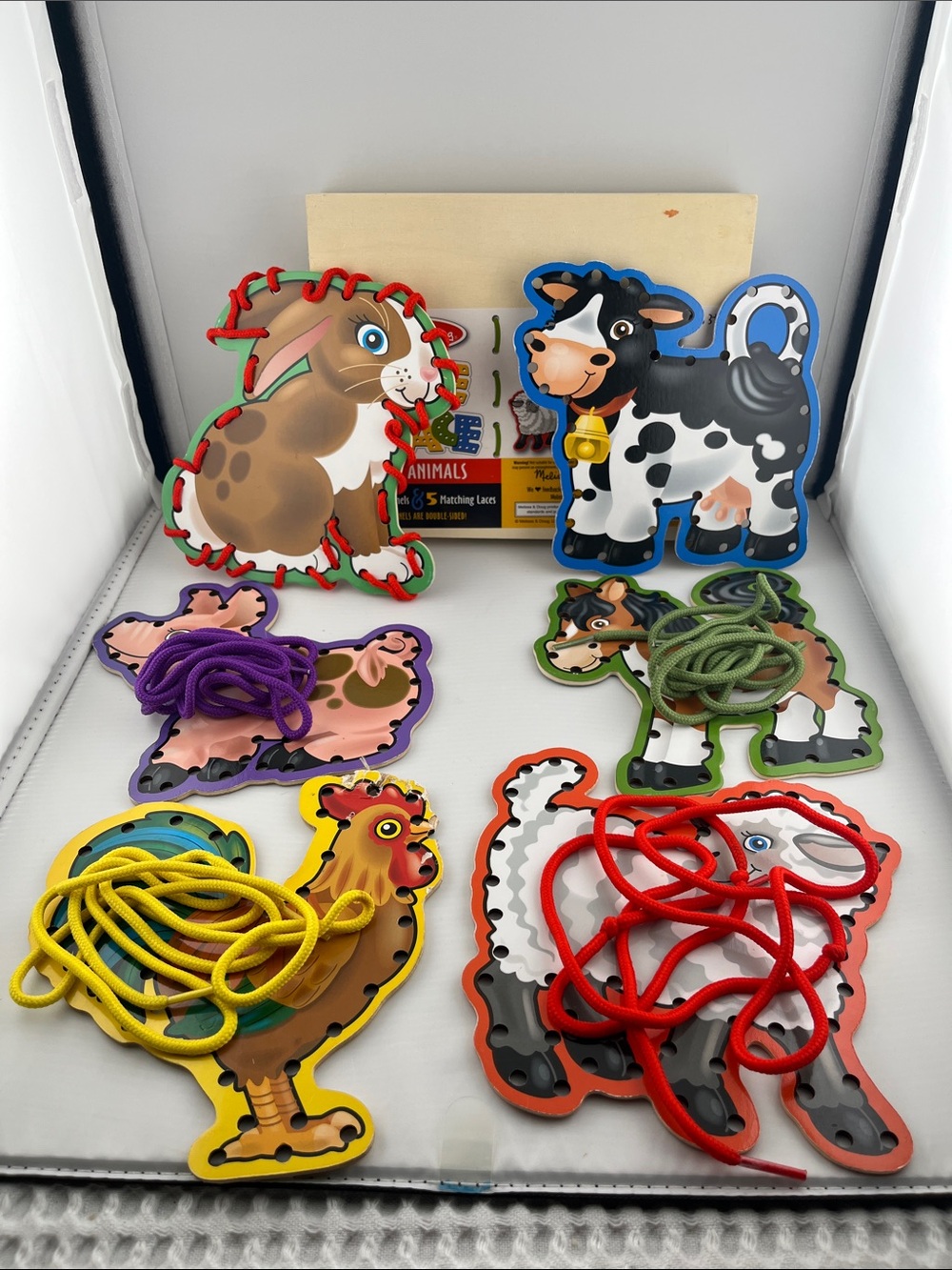 Melissa & Doug Lace and Trace Cards
